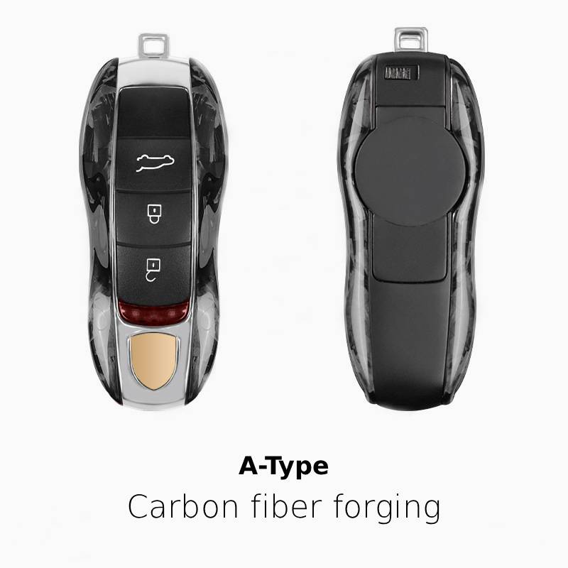 Asign Real Carbon Fiber Key Case Clip for Porsche