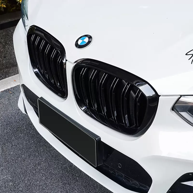 Asign BMW X3 X4 G01 G02 Carbon Fiber Gloss Black Dual Slat Grille