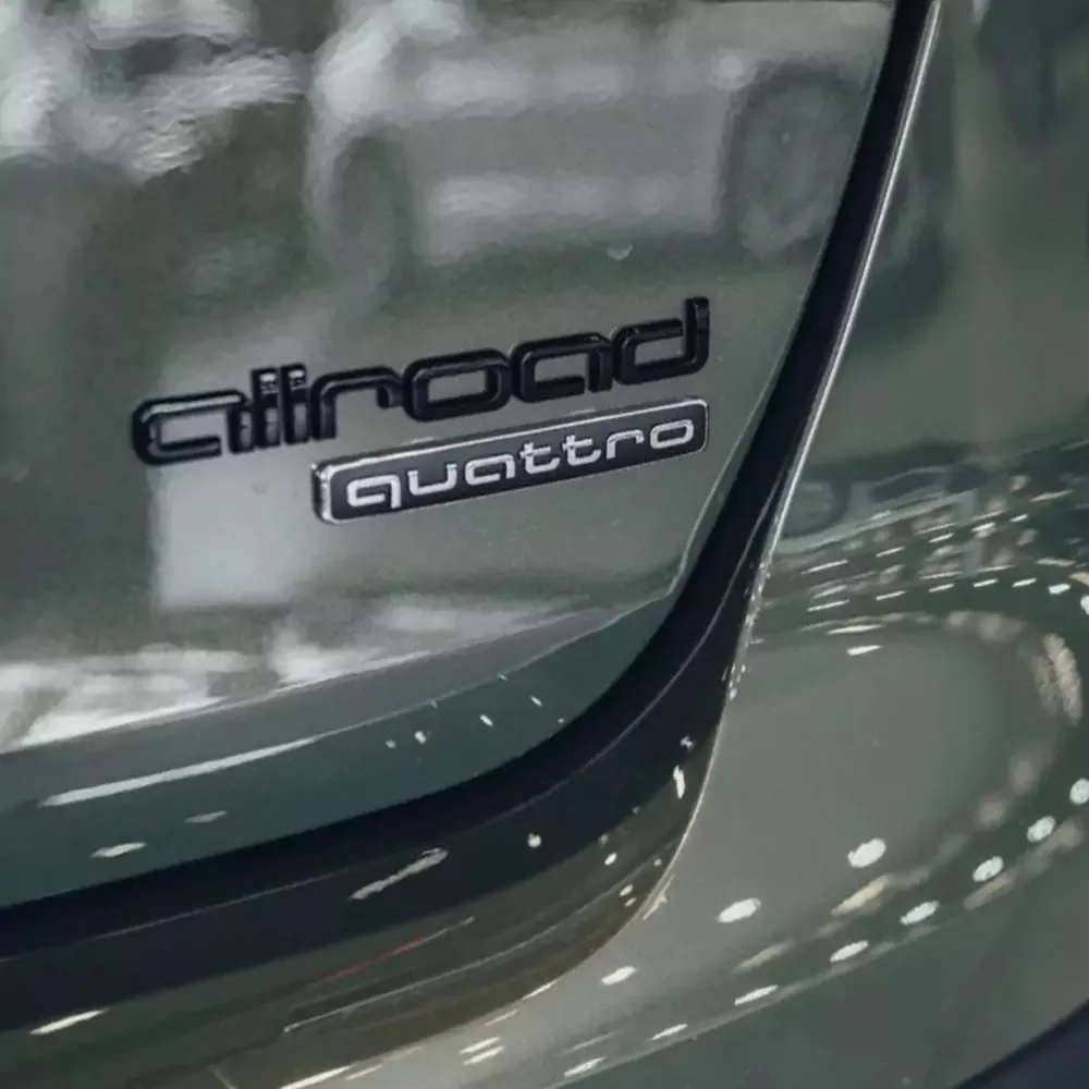 Asign Audi Blackout Rear Emblem Replacement Black Audi Lettering Badge For All Models - A4 A5 S4 S5 Q3 Q5 Q7 RS7