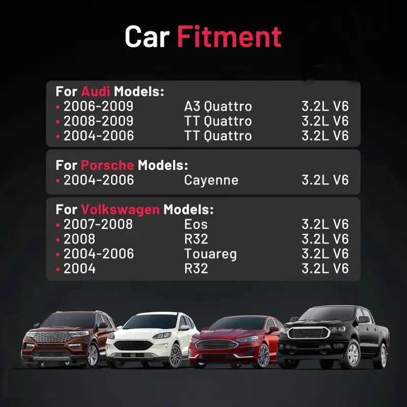 Asign 7563 Platinum Iridium Spark Plugs For Porsche Cayenne/Audi A3/VW Touareg