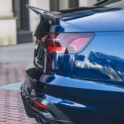 Audi Carbon Fiber Aerodynamic Hollow-Out Rear Spoiler for 2017-2021 A4/S4 & A5/S5/RS5 Sportback