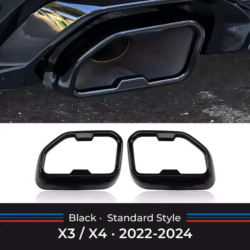Asign BMW Gloss Black Rear Pipe Protective Cover