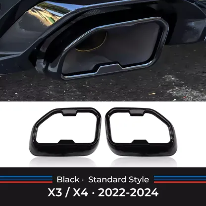 Asign BMW Gloss Black Rear Pipe Protective Cover