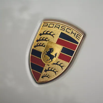 Asign Front Hood Crest Emblem for Porsche-Multiple Finishes