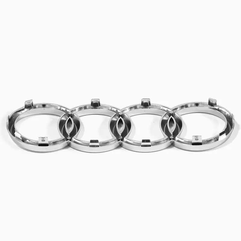 Asign OEM Replacement Silver Audi Emblem for All Models