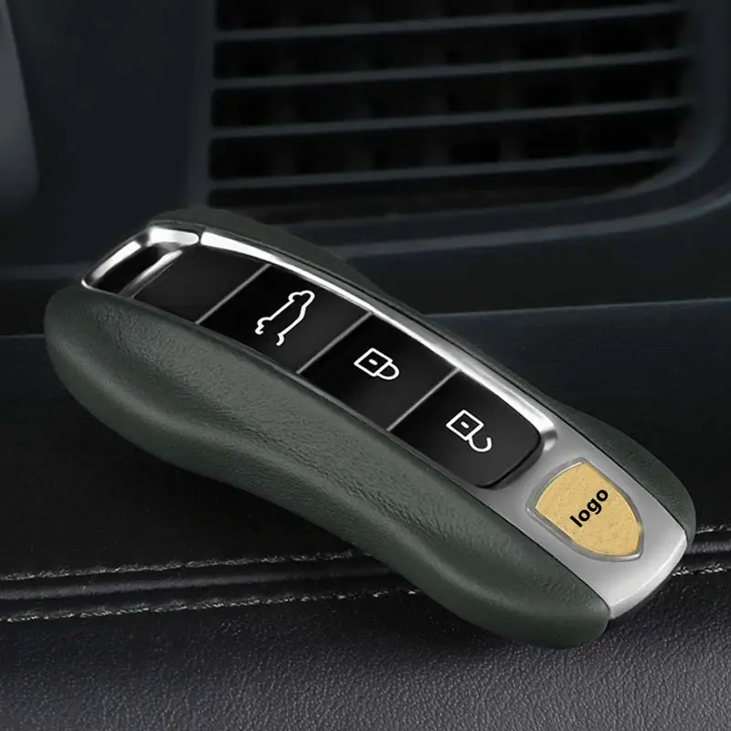 Asign Leather Key Fob Cover for Porsche – OEM-Style Leather Replacement