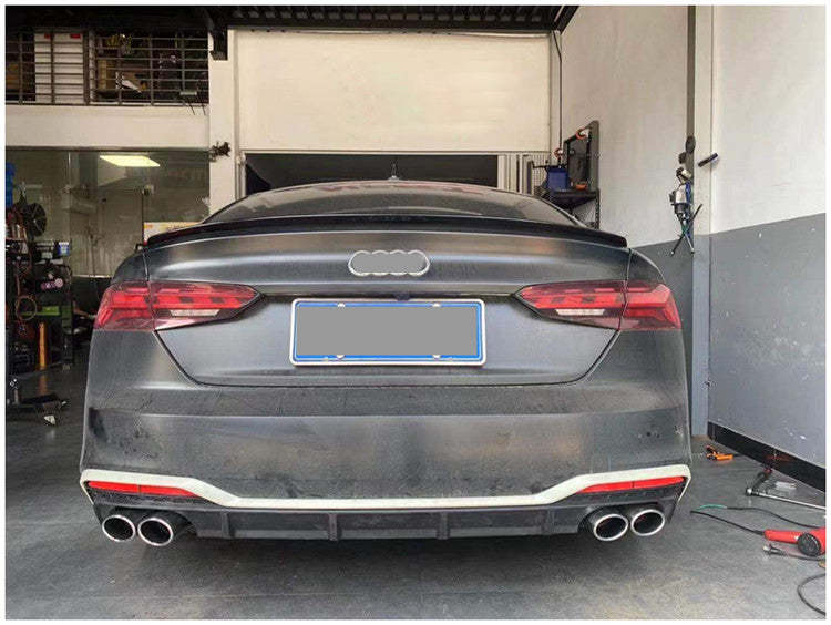 2020-2024 Audi S5 Style A5 diffuser with tailpipe For Audi A5 S5 B9.5