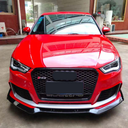 2013-2016 Audi RS3 Front Bumper For A3/S3 8V Body Kits With Honeycomb Grille Front Lip | RS3 Bumper