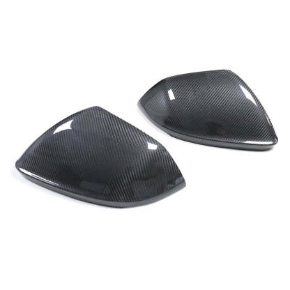 2019+ Audi Q8 SQ8 RSQ8 Carbon Fiber Mirror Caps For Audi Q8 SQ8 RSQ8 4M