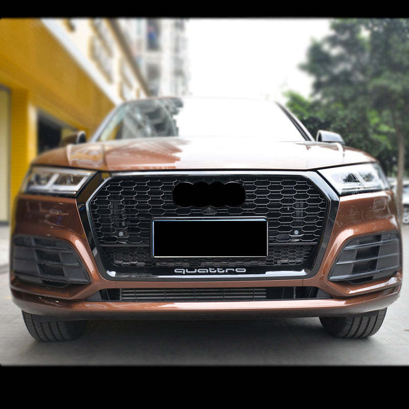 2019-2021 Audi RSQ5 Honeycomb Grille With Lower Mesh Quattto For Audi Q5 SQ5 B9