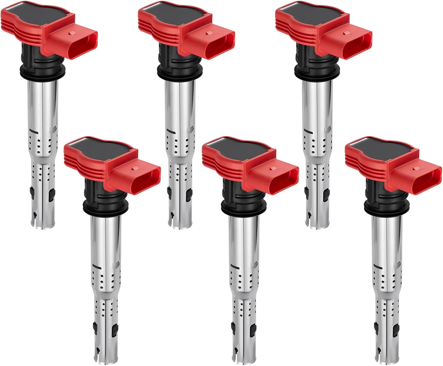 Asign 6PCS Ignition Coil Pack UF529 For 2005-2019 Audi A4 A5 A6 A7 A8 Q5 Q7 R8 Models