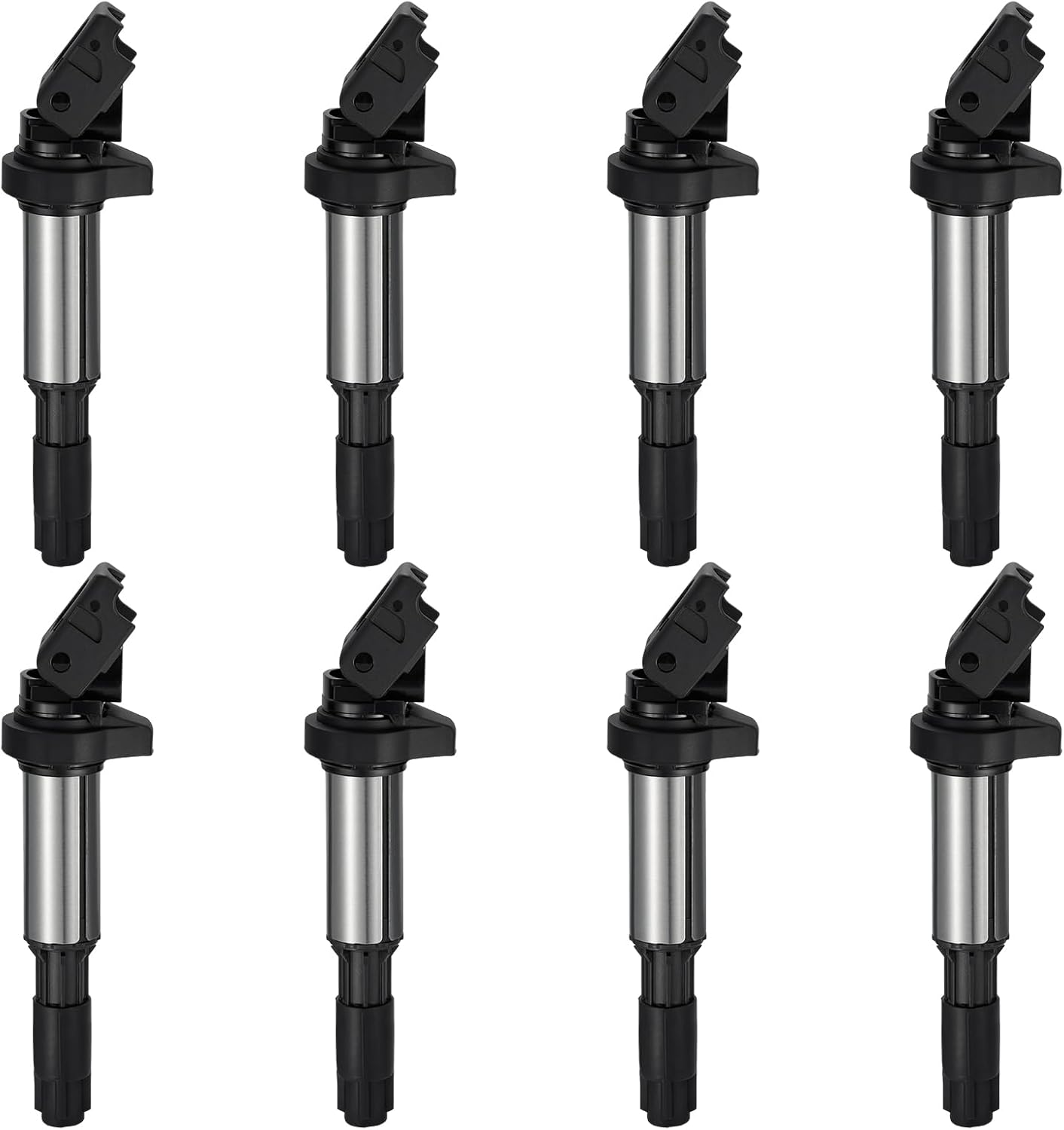 Asign 8PCS Ignition Coil Pack UF522 Compatible with BMW 325i, 330i, 525i, 530i, 645Ci, 650i, 745i, 750i, X3, X5, Z4 (2001-2008), Replaces# 12131712219