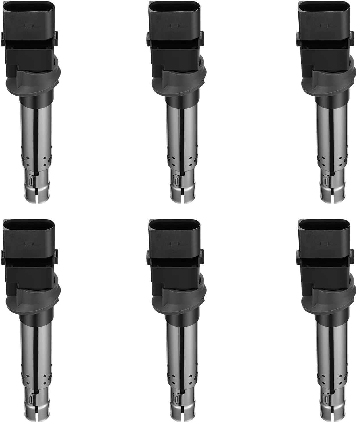 Asign 6PCS Ignition Coil Pack UF531 For 2007-2009 Audi A3 Q7 TT Quattro; 3.2L 3.6L V6