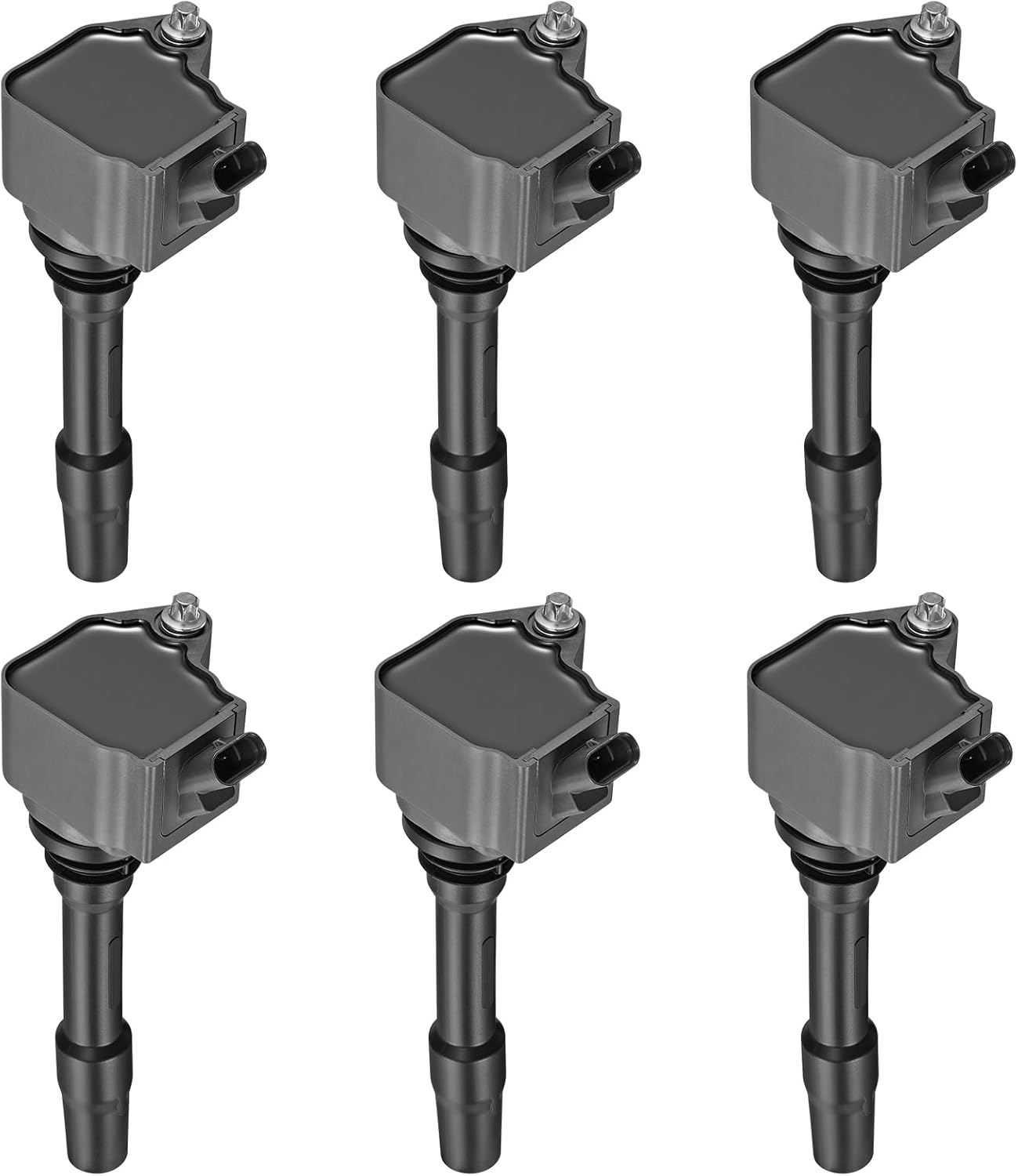 Asign 6PCS Ignition Coil Pack UF750 Compatible with BMW 230i, 330i, 340i, 530i, 540i, 740i, 840i, X1, X3, X5, X7 (2017-2023), Replaces# 12137619385, 12138678438
