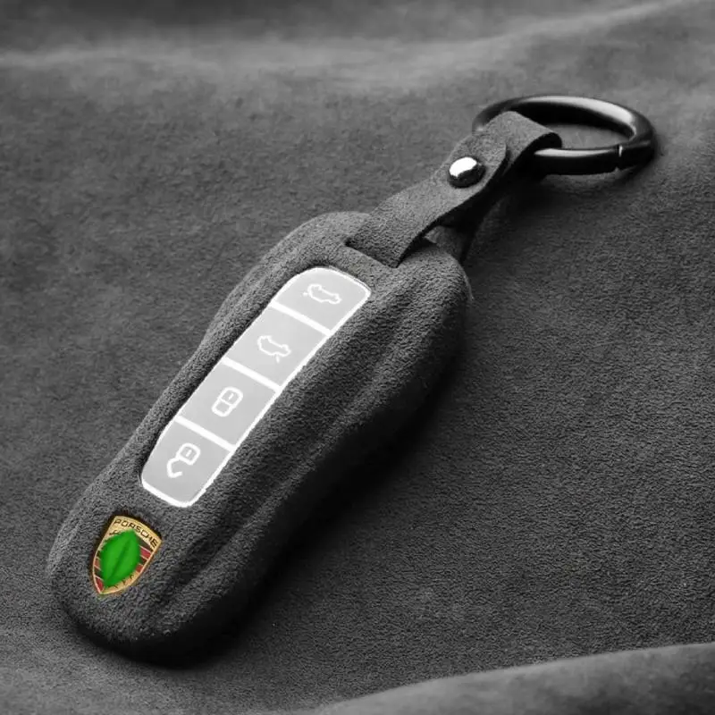 Asign Suede Key Case for Porsche