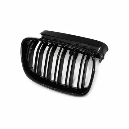 Asign BMW Double-Slat Replacement Kidney Grille Pair — Gloss Black or Real Carbon Fiber