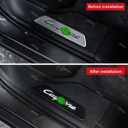 Asign - Door Sill with Light Car Accessories Car Parts Car Interior Accessory for 2018-2024 Cayenne