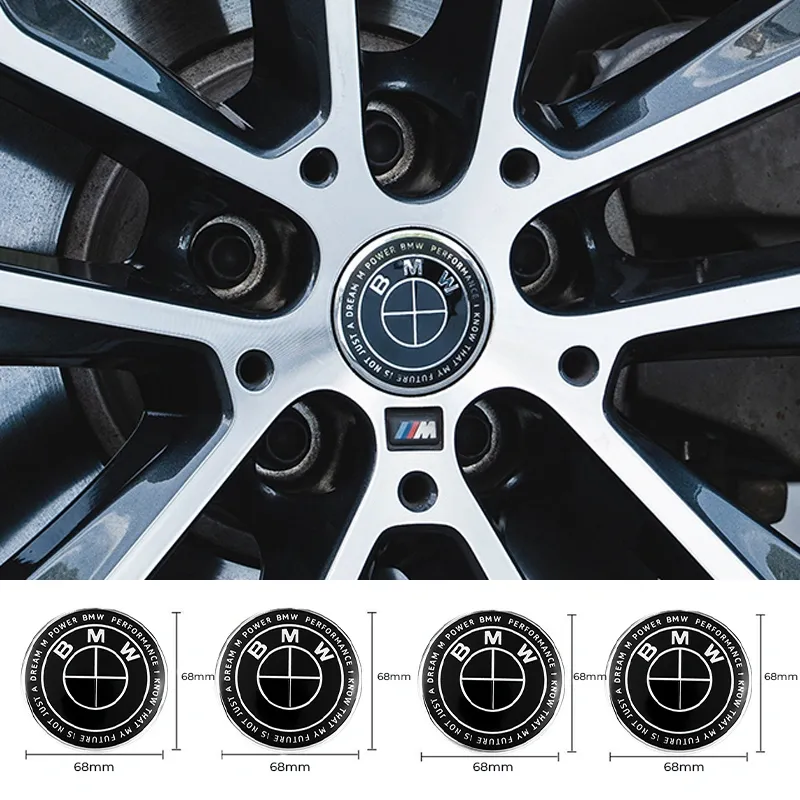 Asign Full Black 50th Anniversary Emblem Set For BMW 1/2/3/4/5/6/7/8 Series