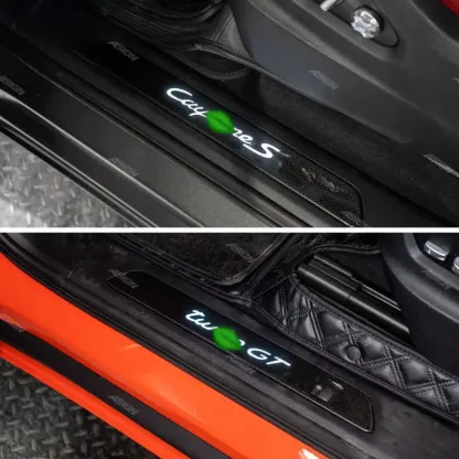 Asign - Door Sill with Light Car Accessories Car Parts Car Interior Accessory for 2018-2024 Cayenne