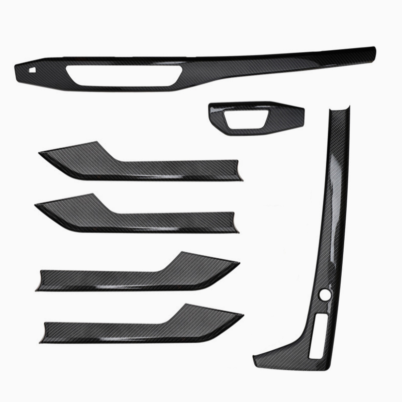 Asign Peel-and-Stick Center Console Trim Carbon Fiber For Audi A4/S4/A5 – No Drilling, Just Stick!
