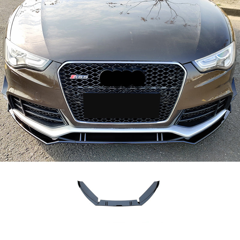 2012-2016 Audi RS5 Front Bumper For A5/S5 B8.5 Body Kits With Fog Light Grille Honeycomb Grille Front Lip | RS5 Front Bumper