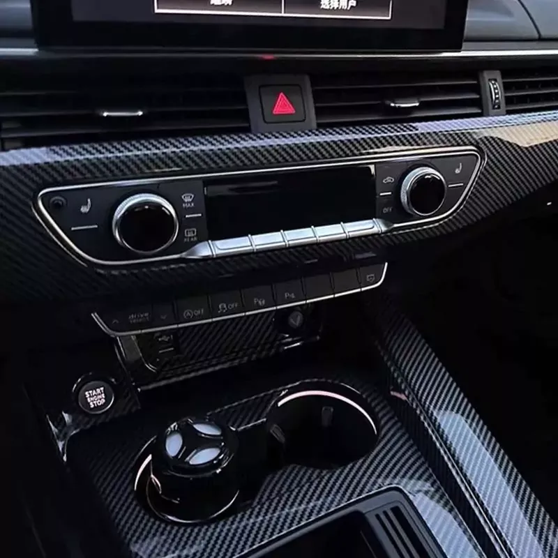 Asign Audi A4/S4/A5 Peel-and-Stick Center Console Trim – No Drilling, Just Stick!