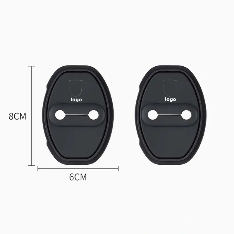 Asign Silicone Anti-Rust Shock-Absorbing Door Lock Covers For Porsche