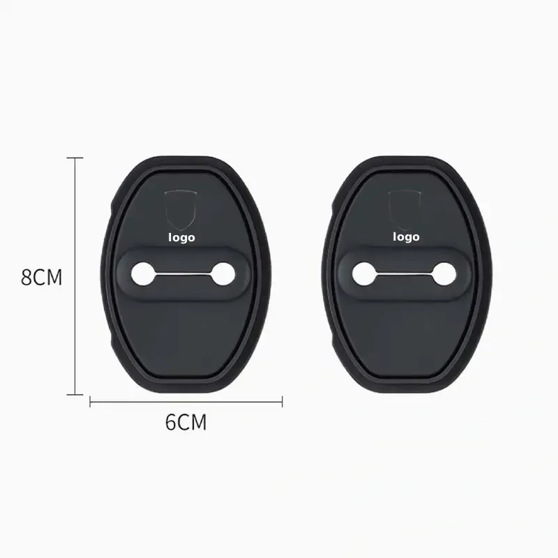 Asign Silicone Anti-Rust Shock-Absorbing Door Lock Covers For Porsche