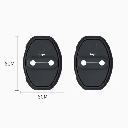 Asign Silicone Anti-Rust Shock-Absorbing Door Lock Covers For Porsche
