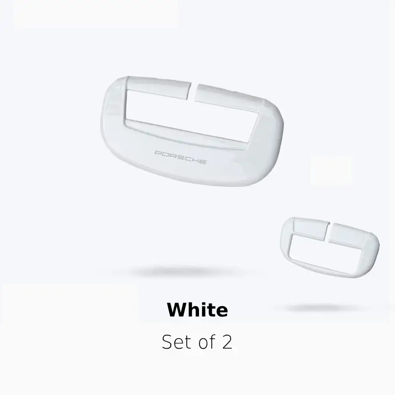 Asign Premium Seat Belt Buckle Cover For Porsche Panamera/Macan/Taycan/911/718/Cayenne