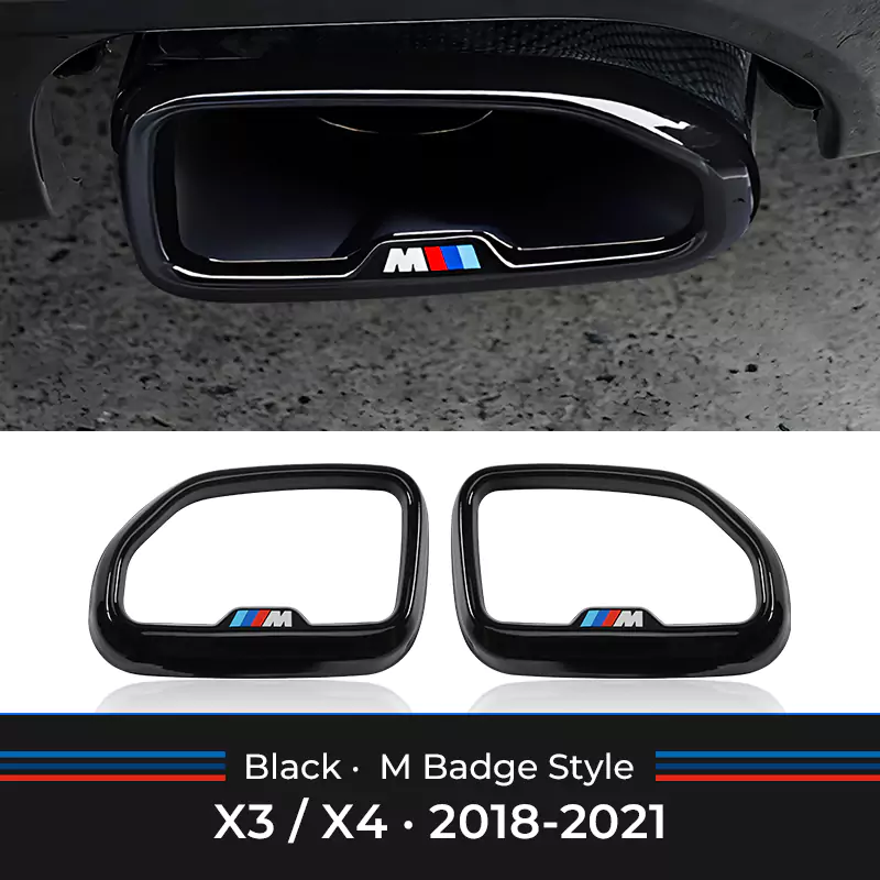 Asign BMW Gloss Black Rear Pipe Protective Cover