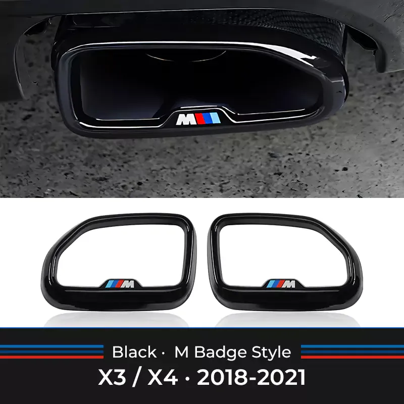 Asign BMW Gloss Black Rear Pipe Protective Cover