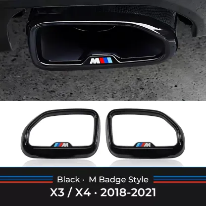 Asign BMW Gloss Black Rear Pipe Protective Cover