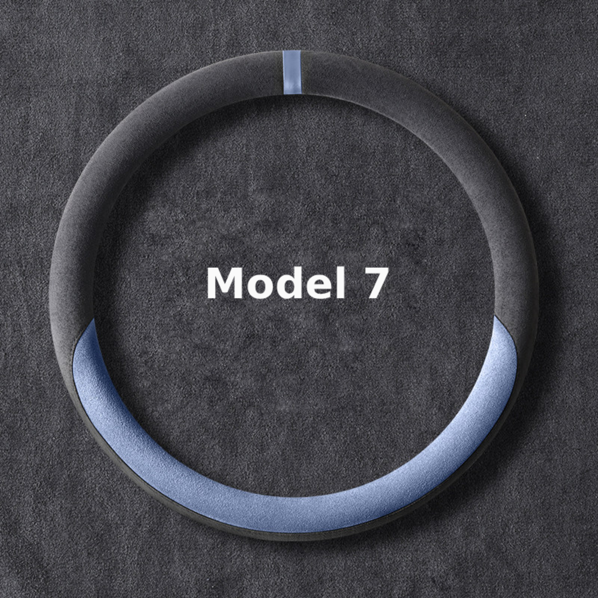 Asign Ultra-Thin Alcantara Steering Wheel Cover – Universal Fit for All Vehicles, Non-Slip, Sweat-Absorbing, All-Season Comfort