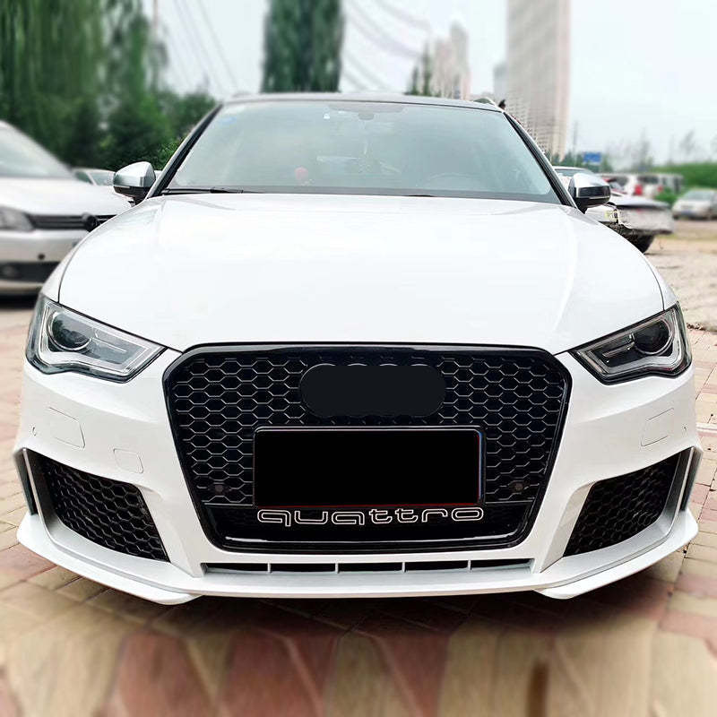 2013-2016 Audi RS3 Front Bumper For A3/S3 8V Body Kits With Honeycomb Grille Front Lip | RS3 Bumper