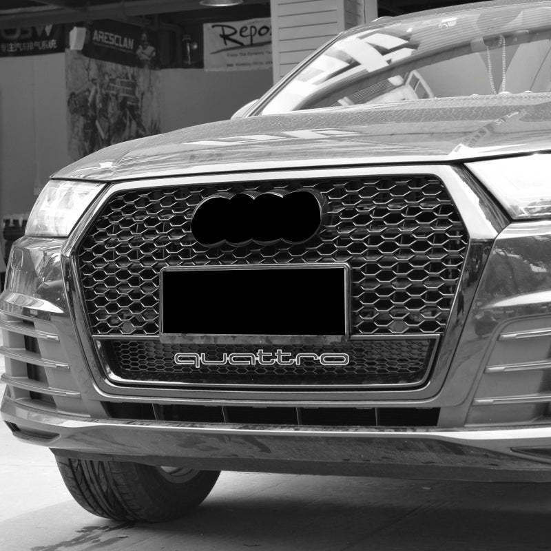 2016-2019 Audi RSQ7 Honeycomb Grille With Lower Mesh For Audi Q7 SQ7 4M