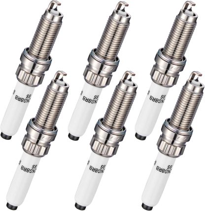 Asign 6PCS Platinum Iridium Spark Plugs 94201 Compatible with BMW 230i, 330i, 430i, 530i, 740e, X1, X2, X3, X4 (2016-2020), Replaces# 12120041666, SILZKGR8B8S