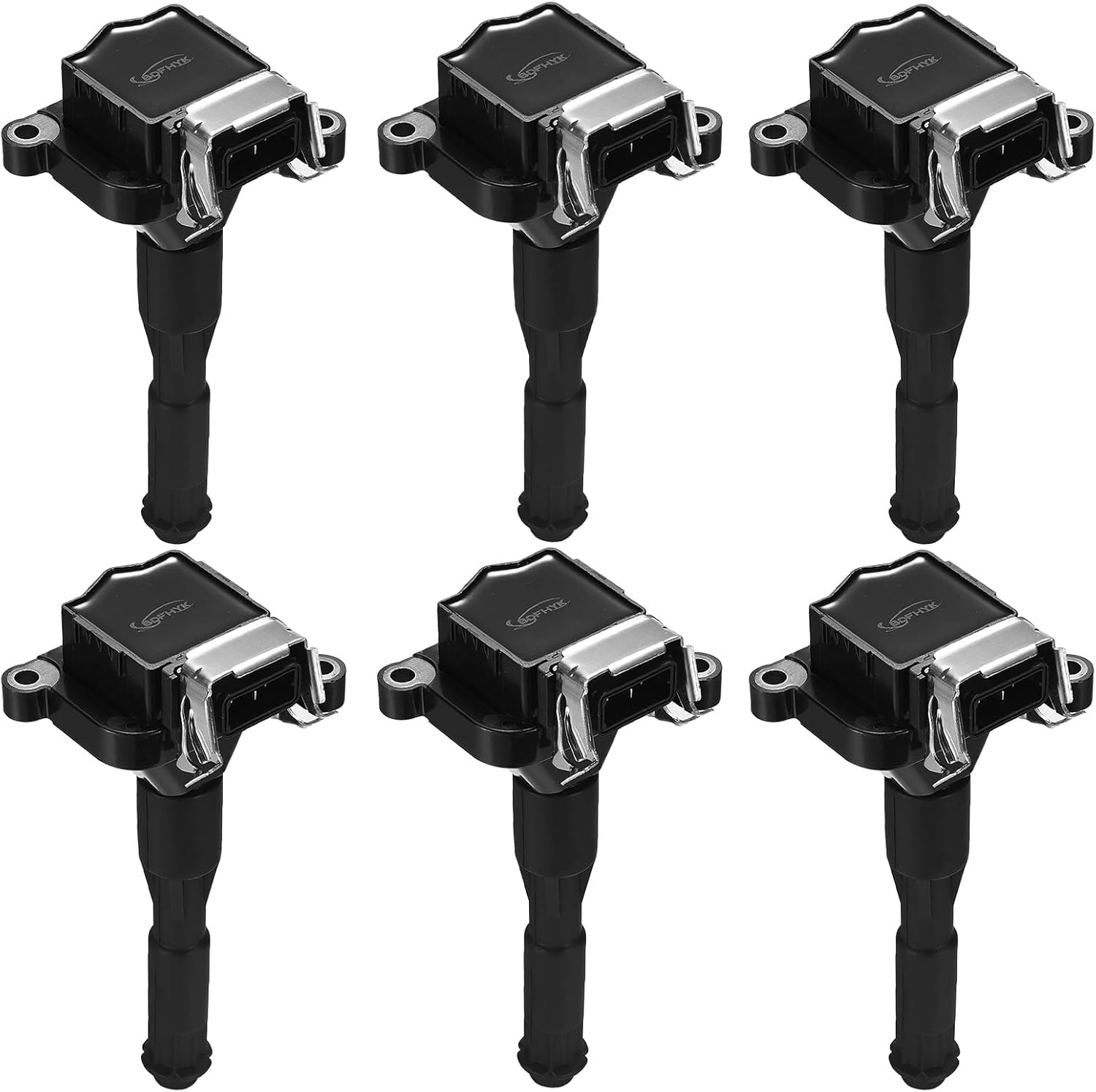 Asign 6PCS Ignition Coil Pack UF354 Compatible with BMW 330i, 530i, X5, M3, M5, Z3, Z4, Z8 (1996-2003), Replaces# 12131703227, 12137599218