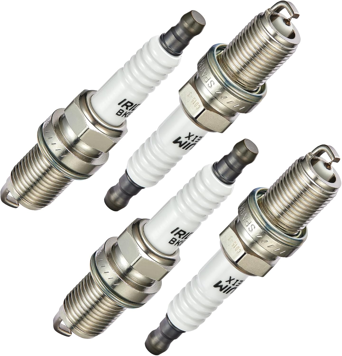 Asign 4PCS Iridium Spark Plugs BKR6E Compatible with BMW 318i, 318is, 318ti, Z3 (1991-2002), Replaces# 6962, AR3923