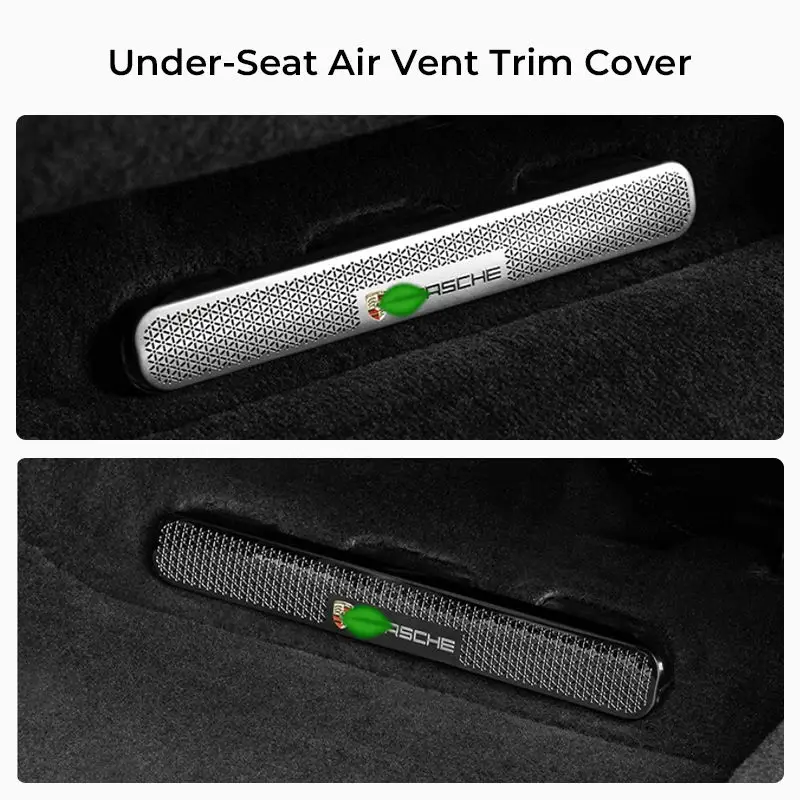 Asign Stainless Steel Interior Protection Cover Set For Porsche Cayenne