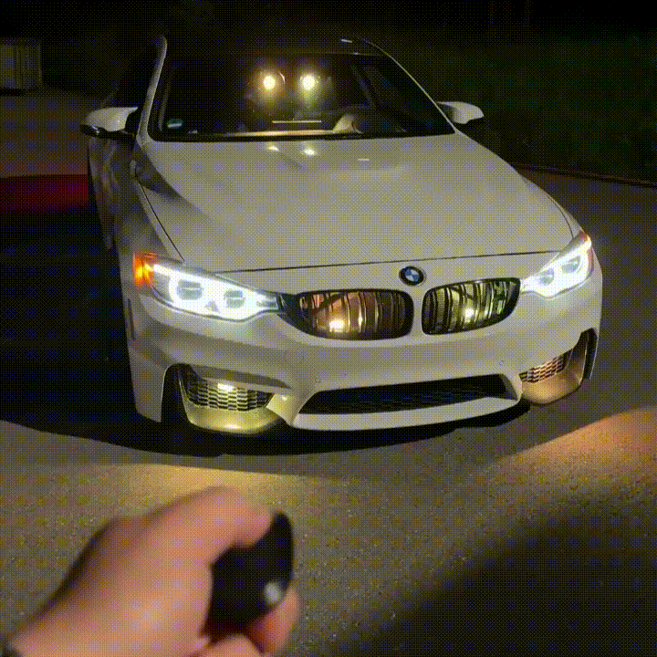 Asign RGB LED Car Grille Strobe Lights – Warning & Decorative Kit