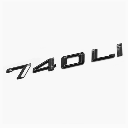 Asign 3D Sport Badge Kit for BMW - ABS Black Chrome/Carbon Fiber