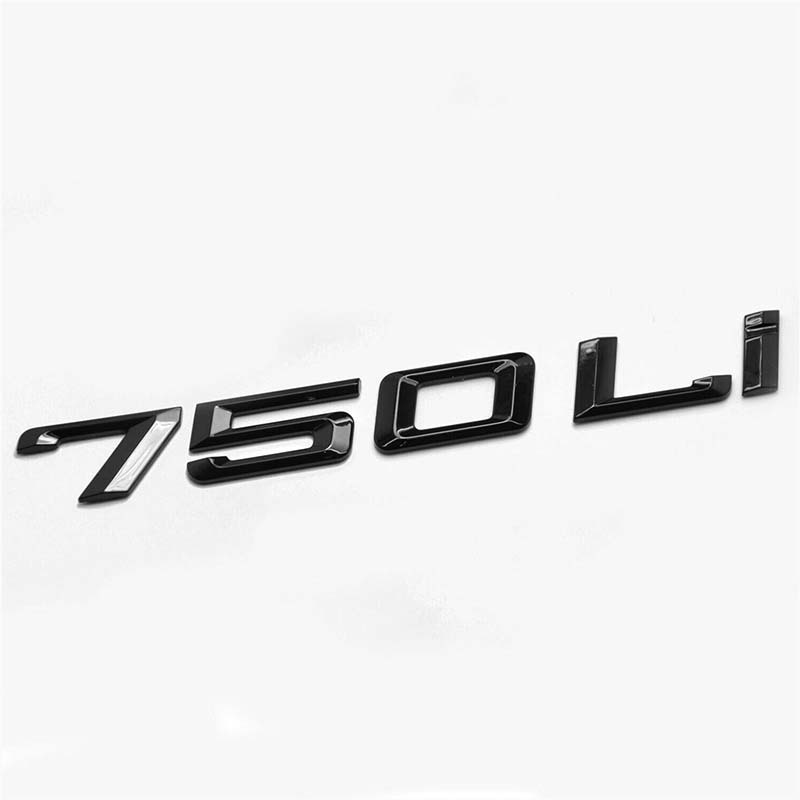 Asign 3D Sport Badge Kit for BMW - ABS Black Chrome/Carbon Fiber