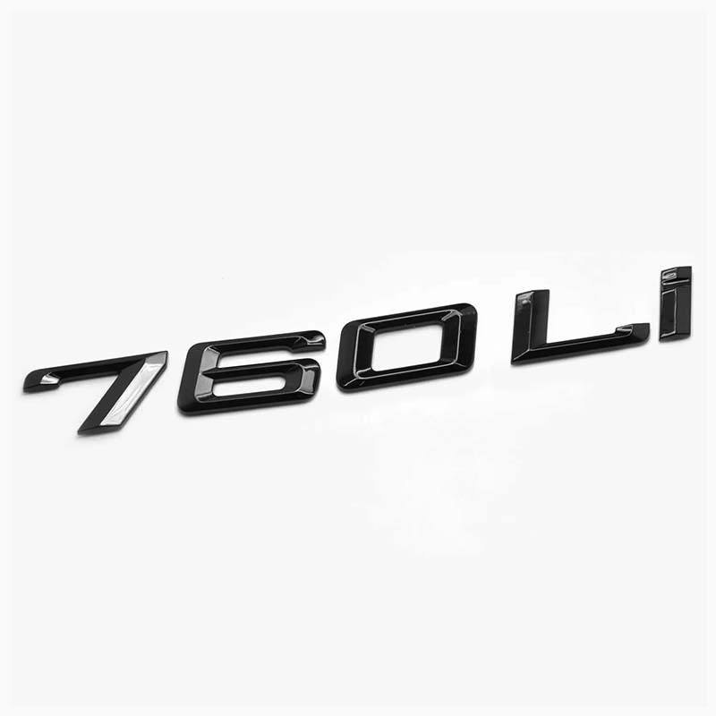 Asign 3D Sport Badge Kit for BMW - ABS Black Chrome/Carbon Fiber