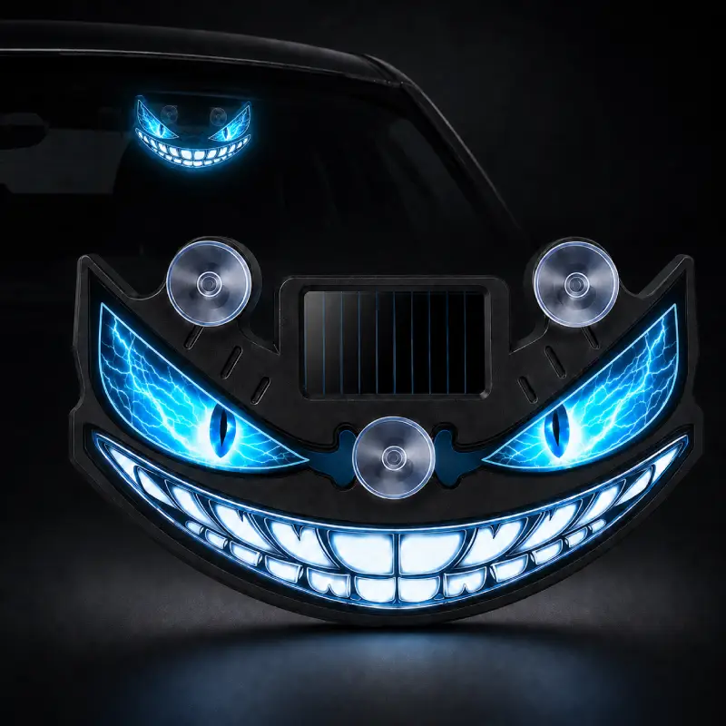 Asign Solar LED Rear Window Expression Light – Suction Mount, Type-C