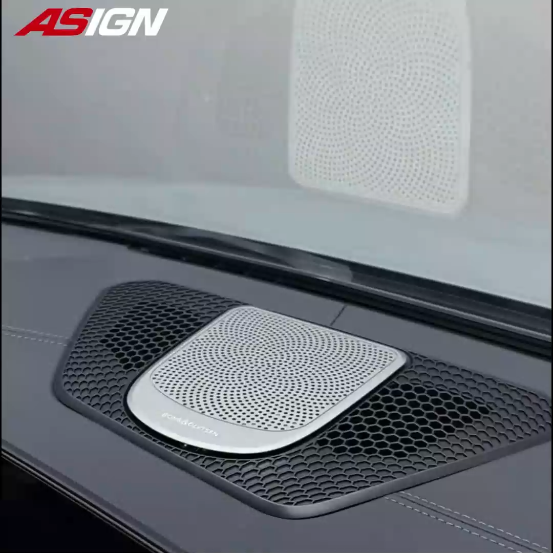 Asign Illuminated Lift-Up Center Speaker Grille with Ambient Lighting for BMW – LHD Only
