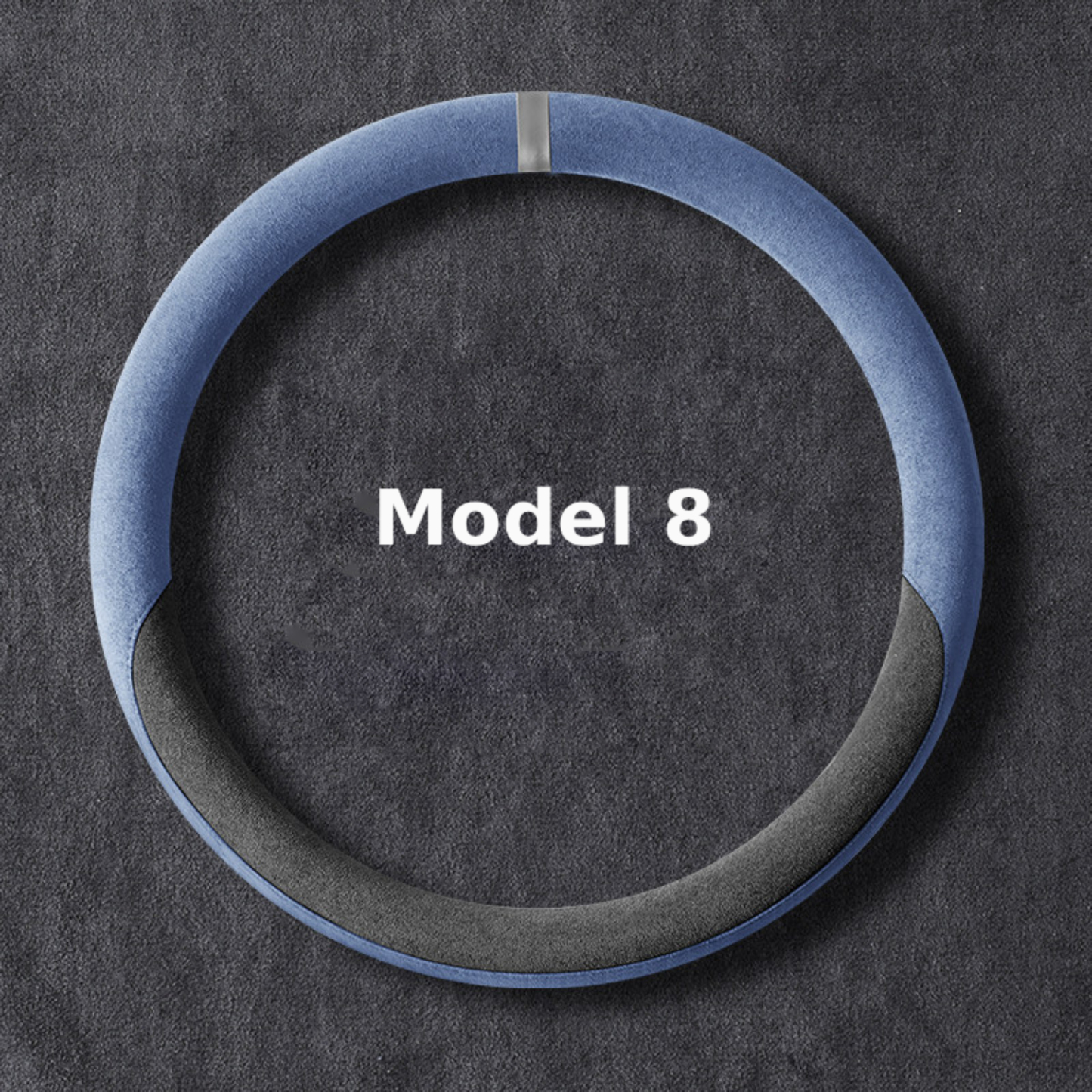 Asign Ultra-Thin Alcantara Steering Wheel Cover – Universal Fit for All Vehicles, Non-Slip, Sweat-Absorbing, All-Season Comfort