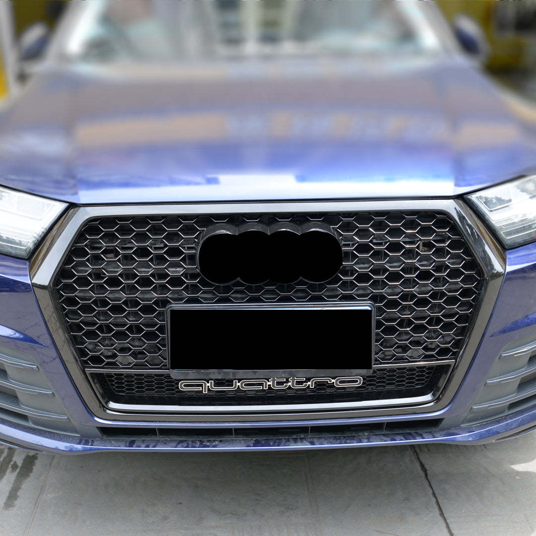 2016-2019 Audi RSQ7 Honeycomb Grille With Lower Mesh For Audi Q7 SQ7 4M