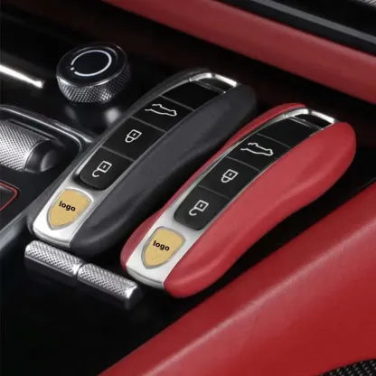 Asign Leather Key Fob Cover for Porsche – OEM-Style Leather Replacement