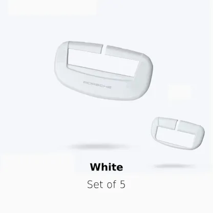 Asign Premium Seat Belt Buckle Cover For Porsche Panamera/Macan/Taycan/911/718/Cayenne